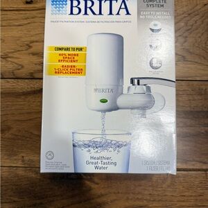 Brita White Faucet Water Filter System